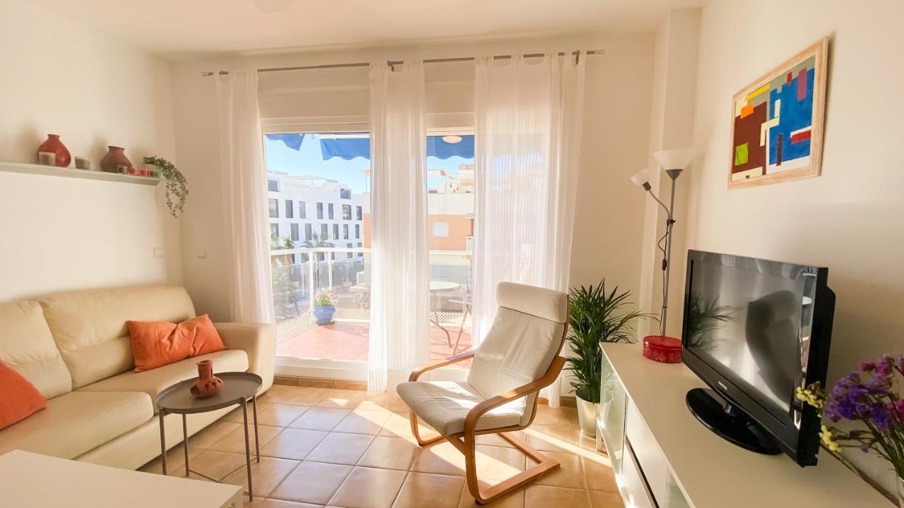 Escapada Familiar En Torrox Costa A 100M De La Playa, Vistas Al Mar Y Parking Gratis Apartment Luaran gambar