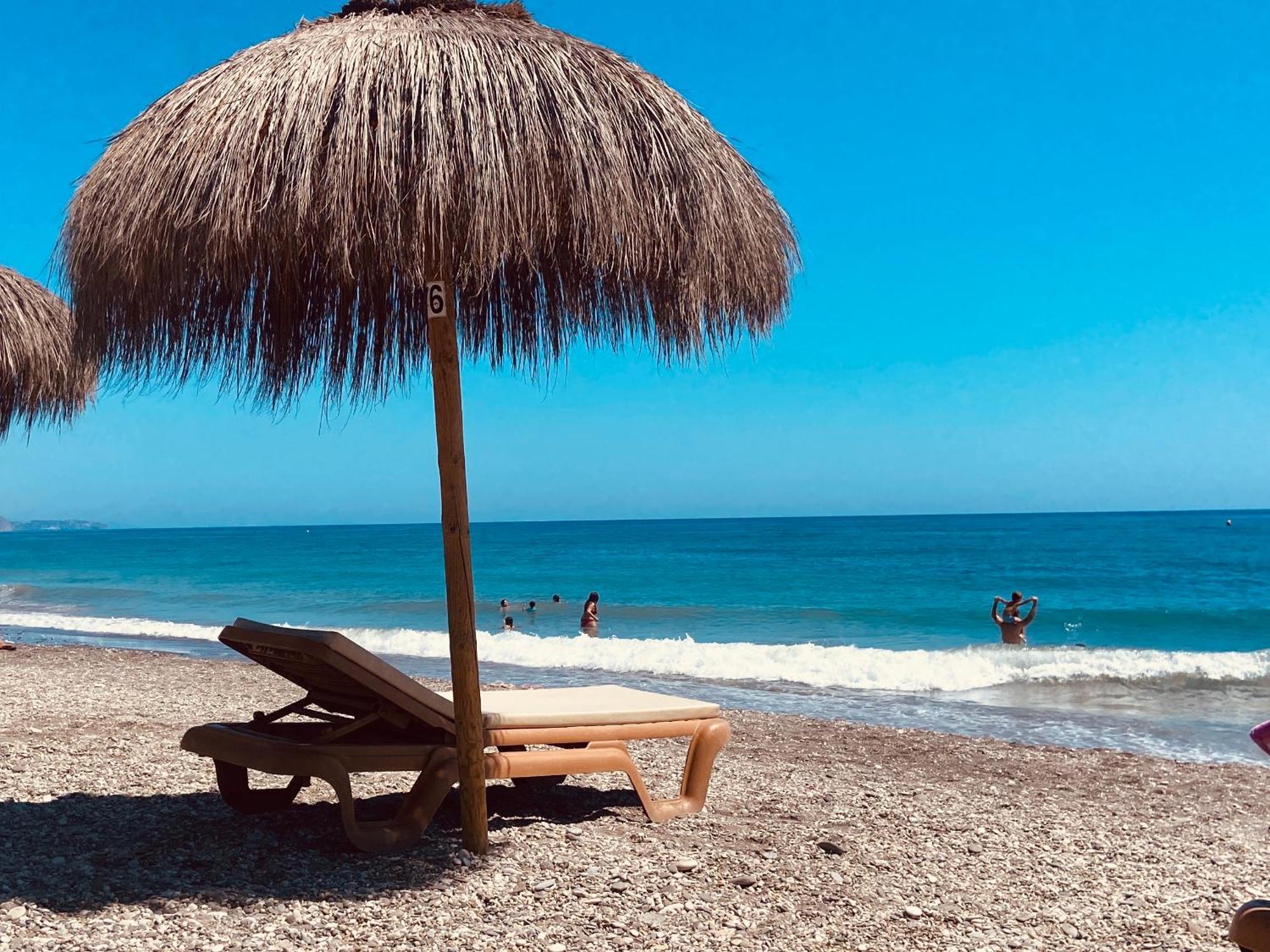 Escapada Familiar En Torrox Costa A 100M De La Playa, Vistas Al Mar Y Parking Gratis Apartment Luaran gambar
